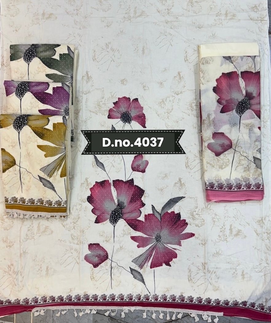 Cotton Printed Suits design 6