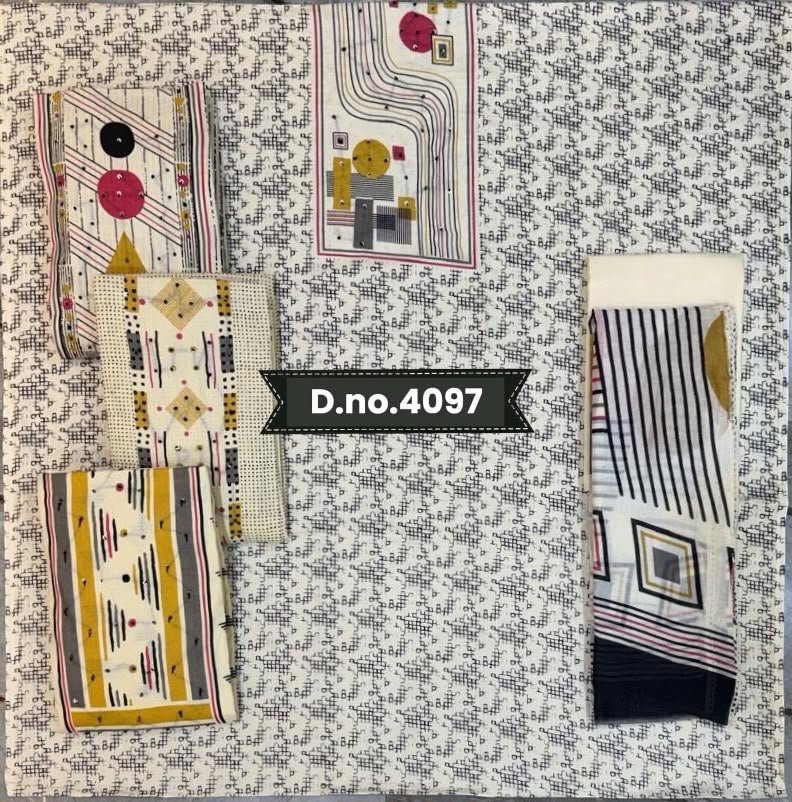 Cotton Printed Suits design 14