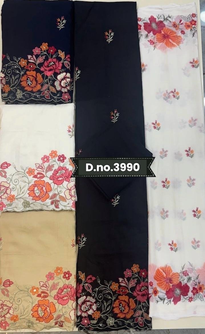 Rayon Embroidery Work design 22