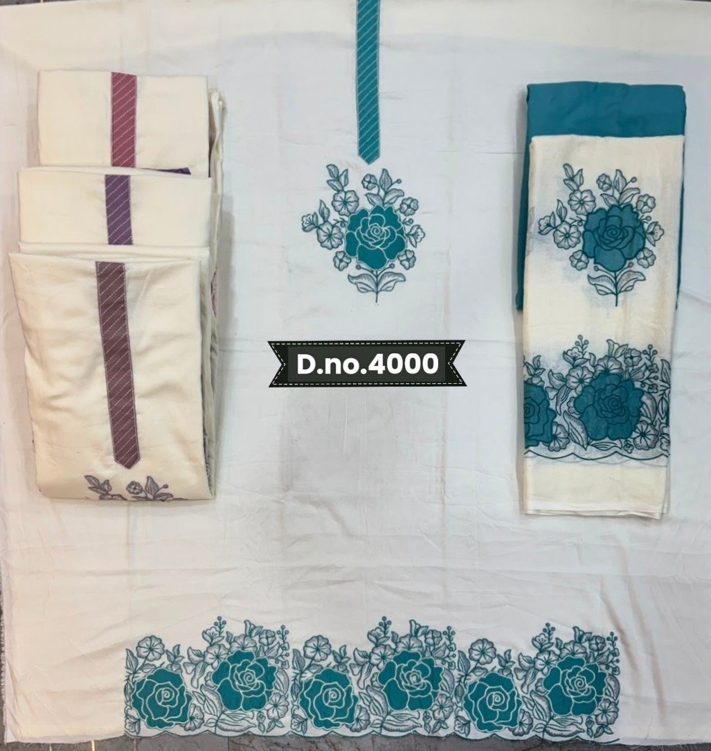 Rayon Embroidery Work design 18